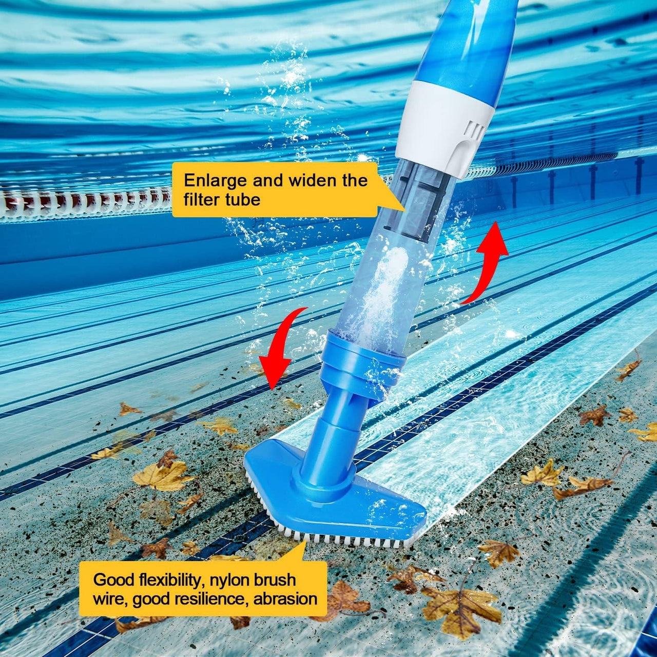 Cordless Rechargeable Vacuum Cleaner for Swimming Pool and Spa