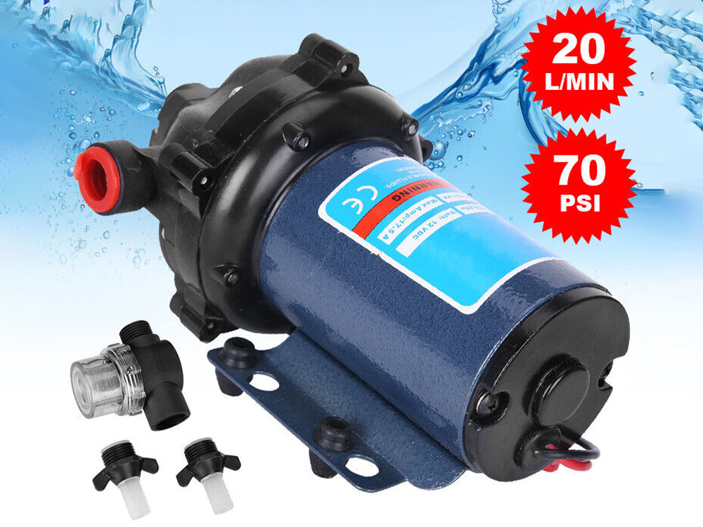 Water Pump Self priming 12V 70PSI