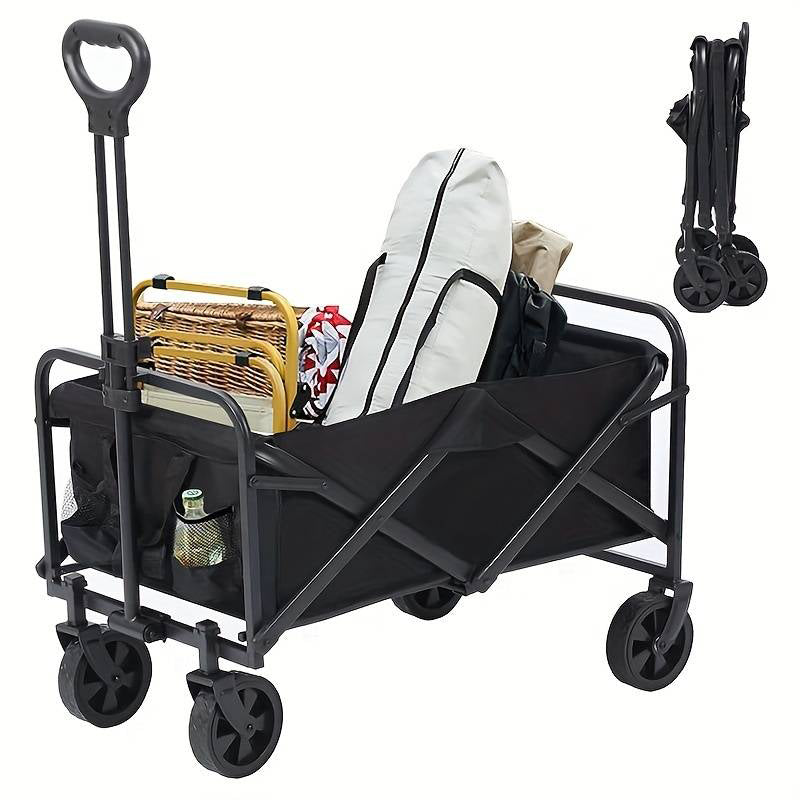 Camping Trolley Cart Wagon Cart Picnic Beach Trolley