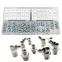 Thumbnail for 220pcs Hydraulic Grease Nipple Mechanical Lubricant Fitting Kit