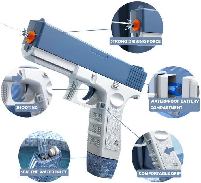 Fully Automatic Repeater Water Gun- 59+59cc Water Tank