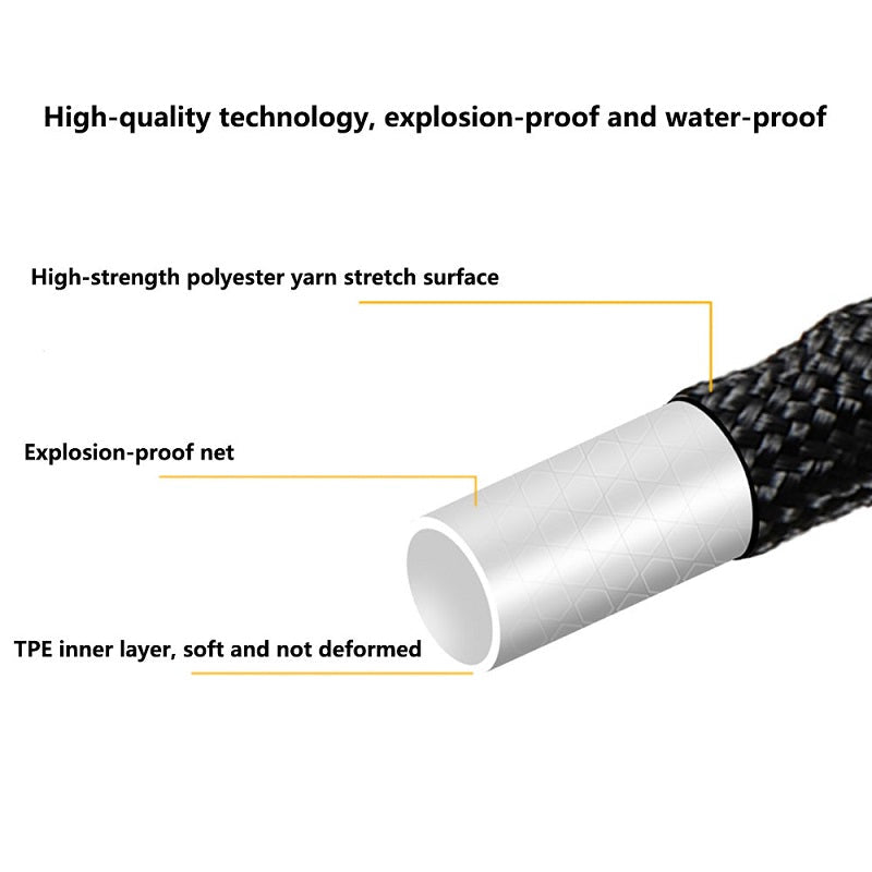 Expandable Flexible Garden Hose Spray Nozzle 100ft