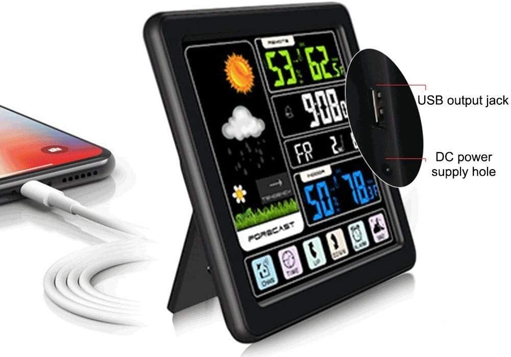 Wireless Weather Station Temperature and Humidity Meter