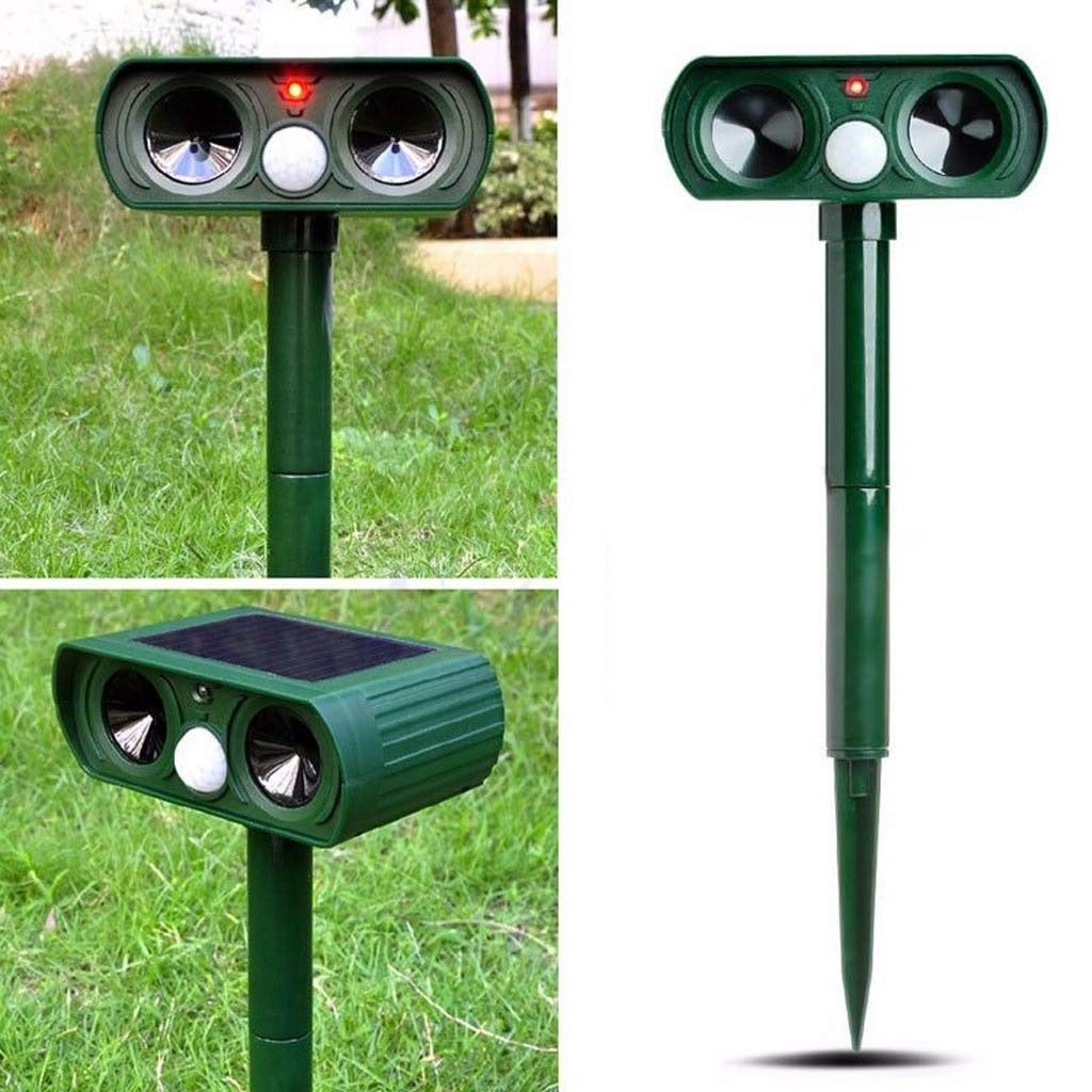 Insect Repeller Animal Repeller Ultrasonic Solar Powered