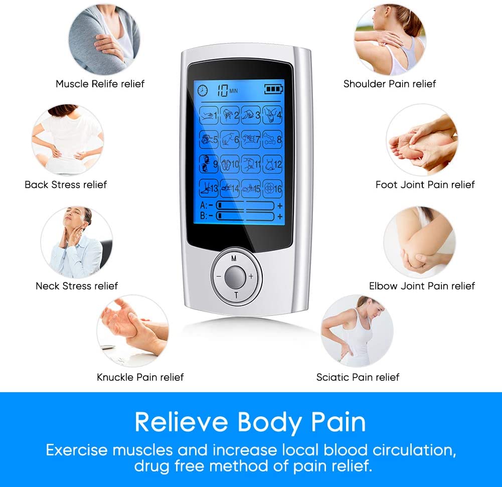 Tens Machine Tens Ems Massager Muscle Stimulation