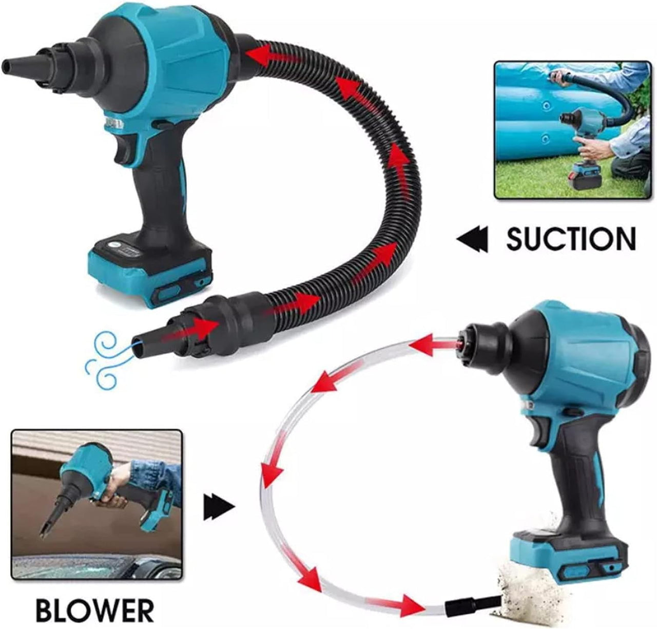 Cordless Air Duster Dust Blower