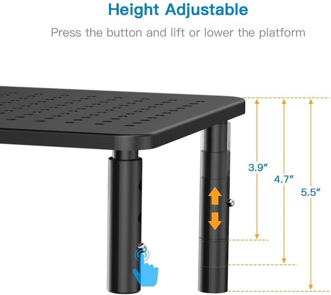 Computer Monitor Screen Stand Riser Table