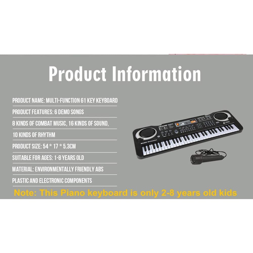 Electronic Keyboard Piano 61-Keys Piano