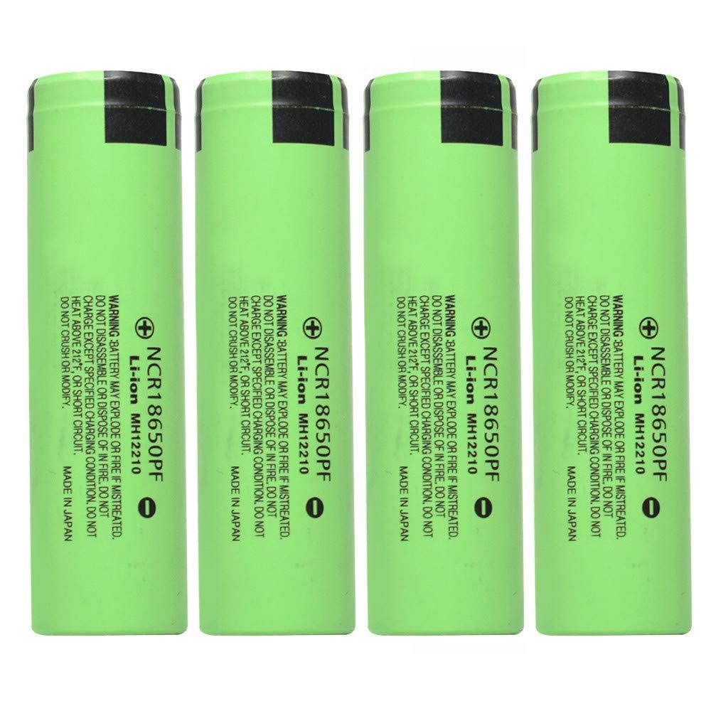 18650 Rechargeable Battery 4PCS