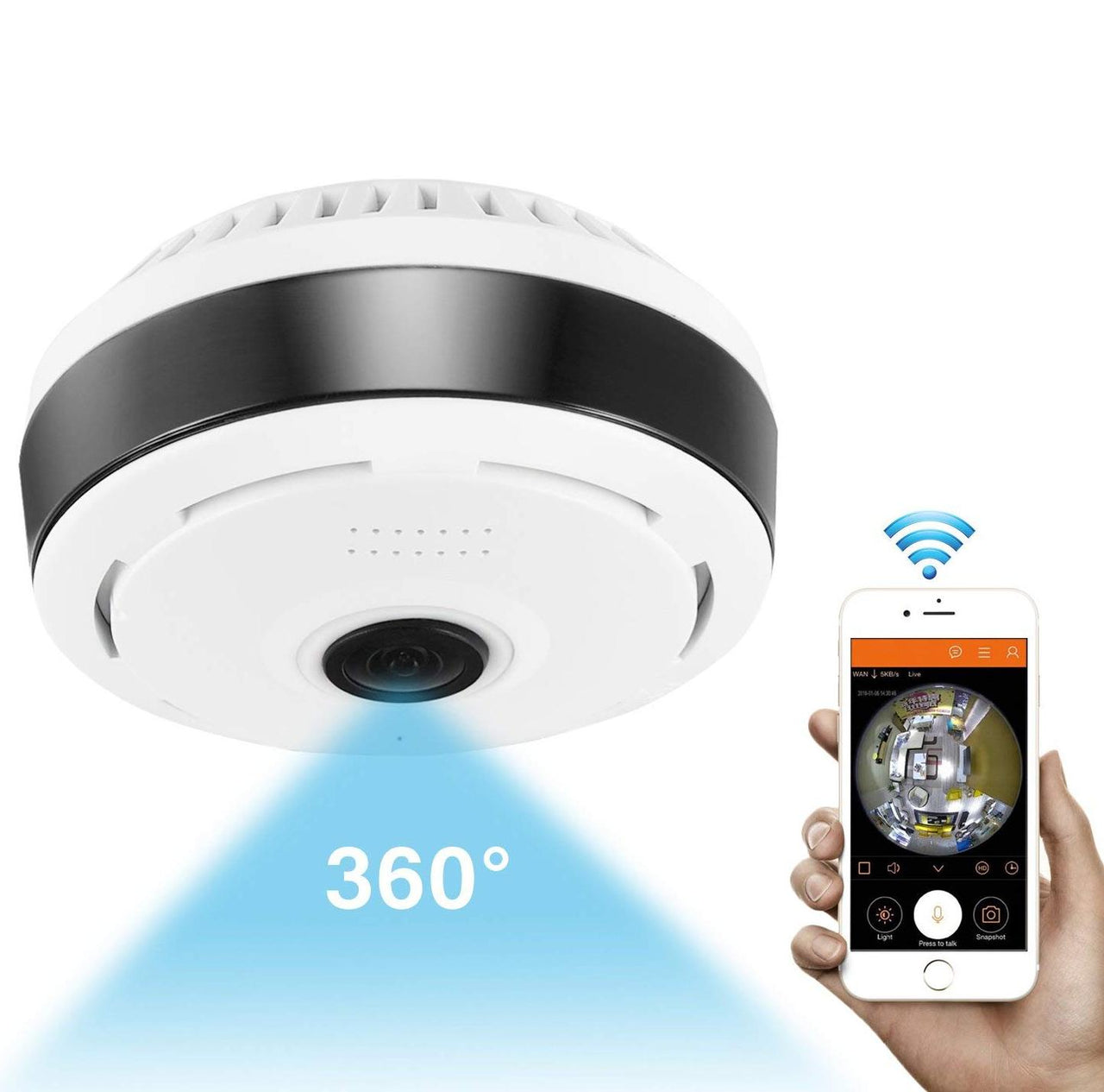 Security Camera 360 Degree IP Camera