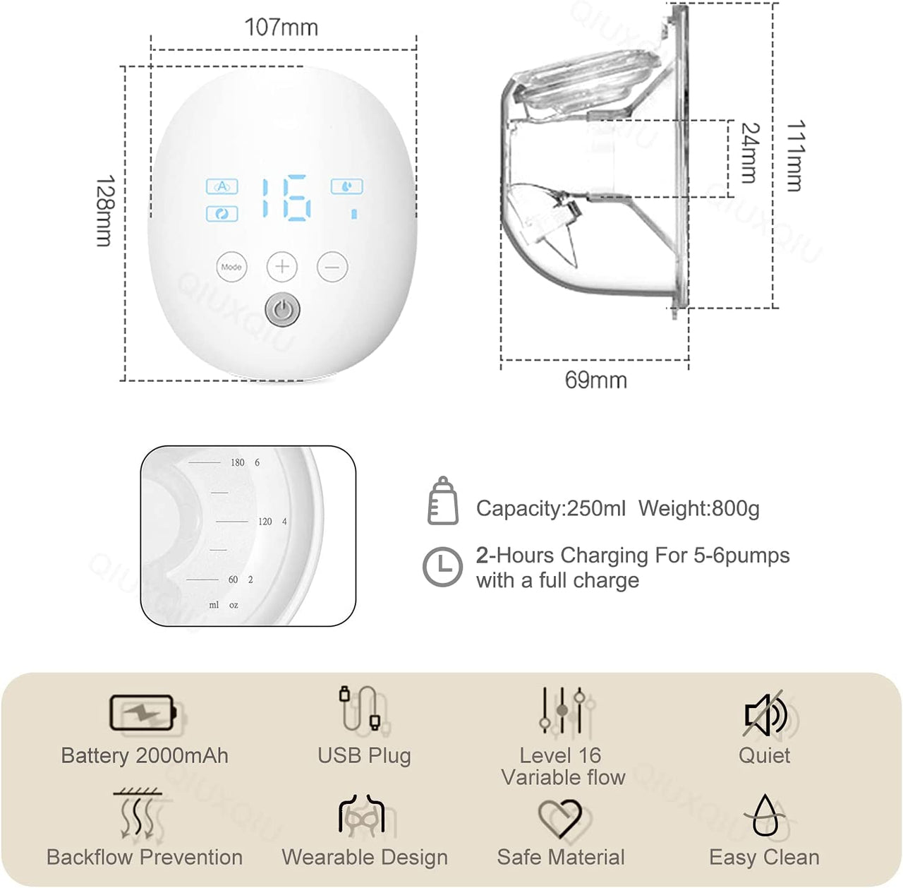 Double Electric Breast Pump