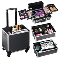 Thumbnail for Cosmetic Trolley, make up case, Professional Makeup Trolley