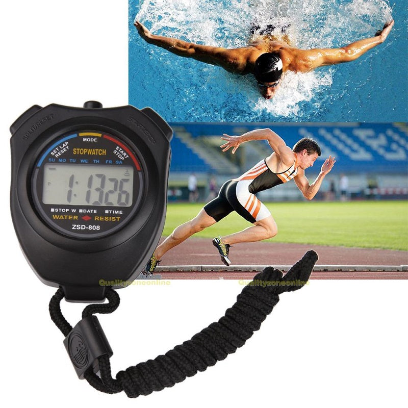 Digital Sport Stopwatch Timer