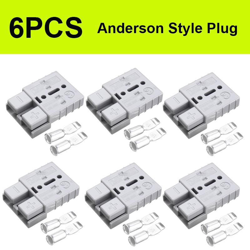 Anderson Plug 50A 6pcs