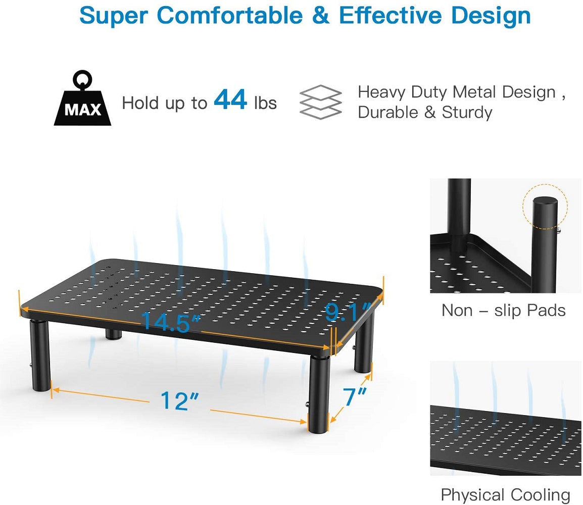 Computer Monitor Screen Stand Riser Table