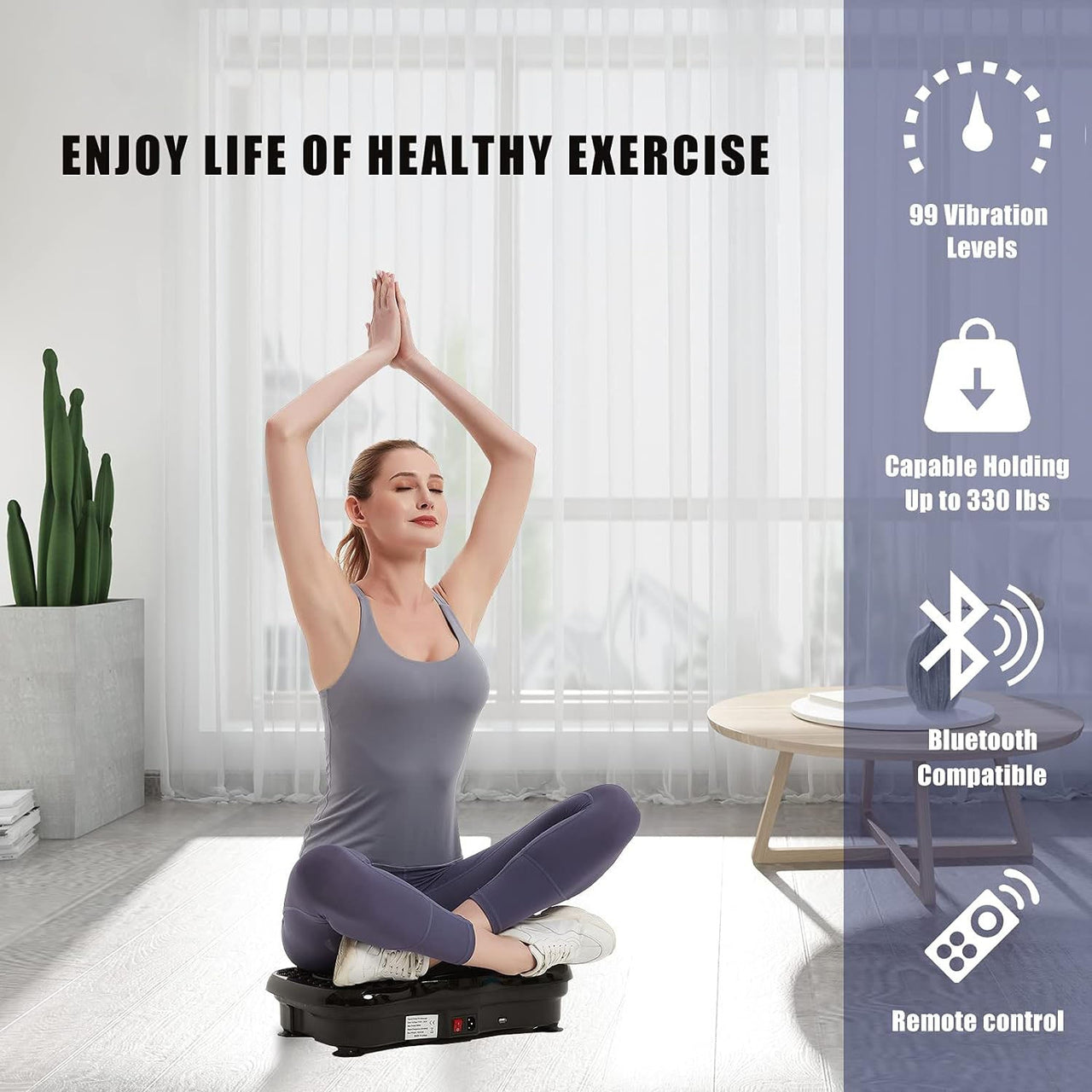 Vibration Plate Exercise Machine