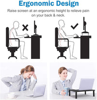 Thumbnail for Computer Monitor Screen Stand Riser Table