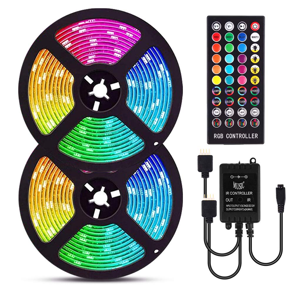 LED Strip Light RGB 10m with remote