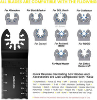 Thumbnail for Multi Tool Oscillating Saw Blades 68PCS