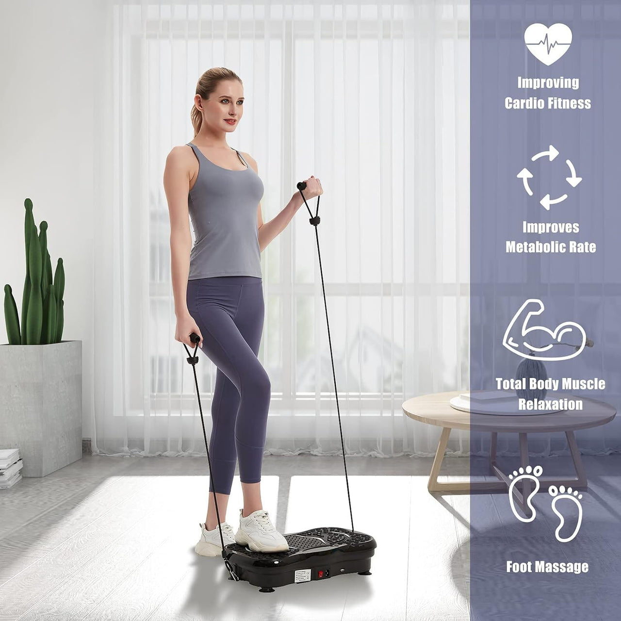 Vibration Plate Exercise Machine