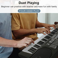 Thumbnail for 61 Key Electronic Piano Keyboard & Stand