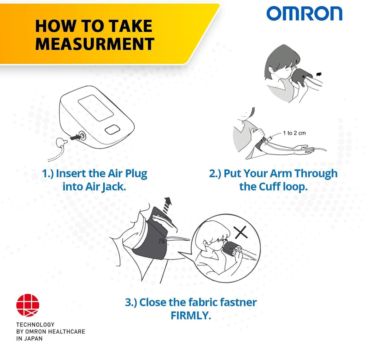 Omron Hem 7121J Blood Pressure Monitor