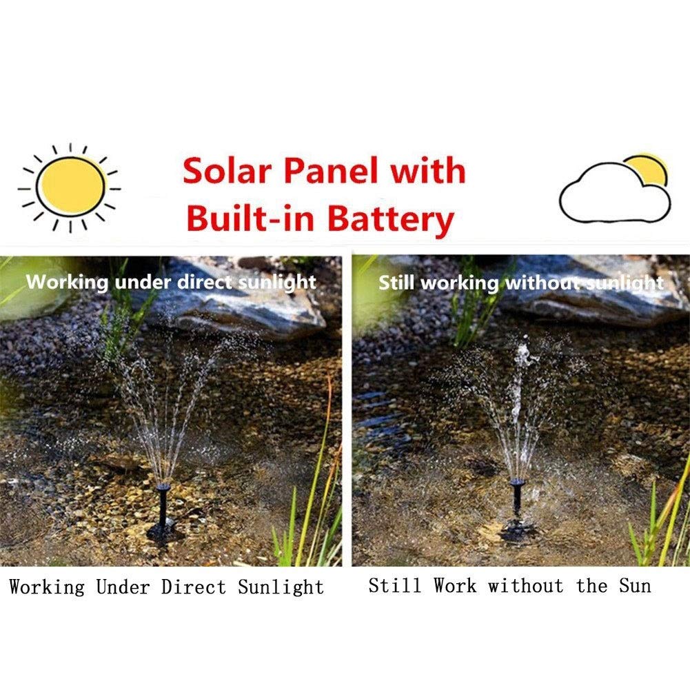 Solar Powered Fountain Pump Fountain Water Pump