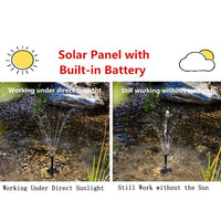 Thumbnail for Solar Powered Fountain Pump Fountain Water Pump