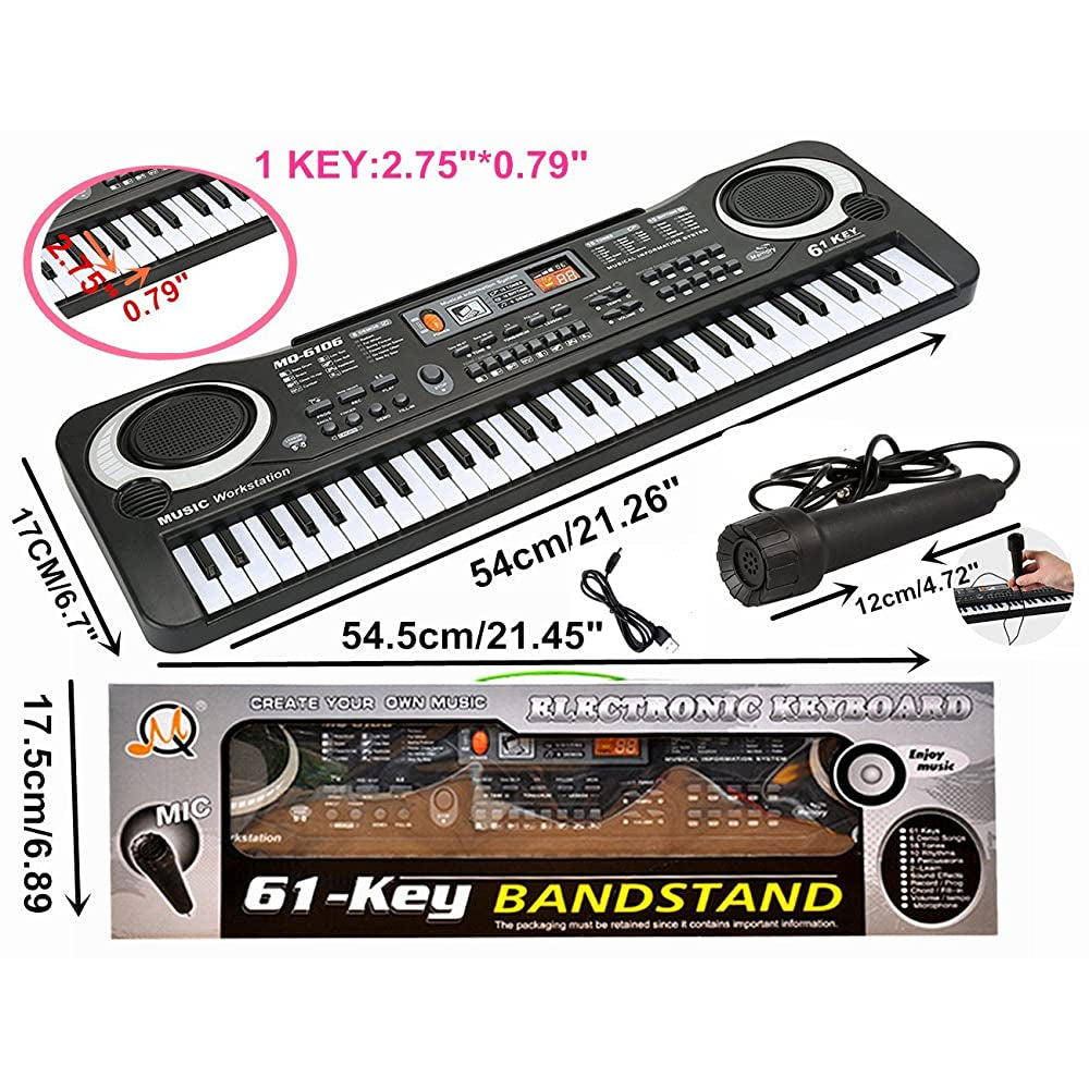 Electronic Keyboard Piano 61-Keys Piano