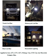 Thumbnail for 2Pcs 4Inch Led Work Light Bar