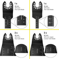 Thumbnail for Multi Tool Oscillating Saw Blades 68PCS