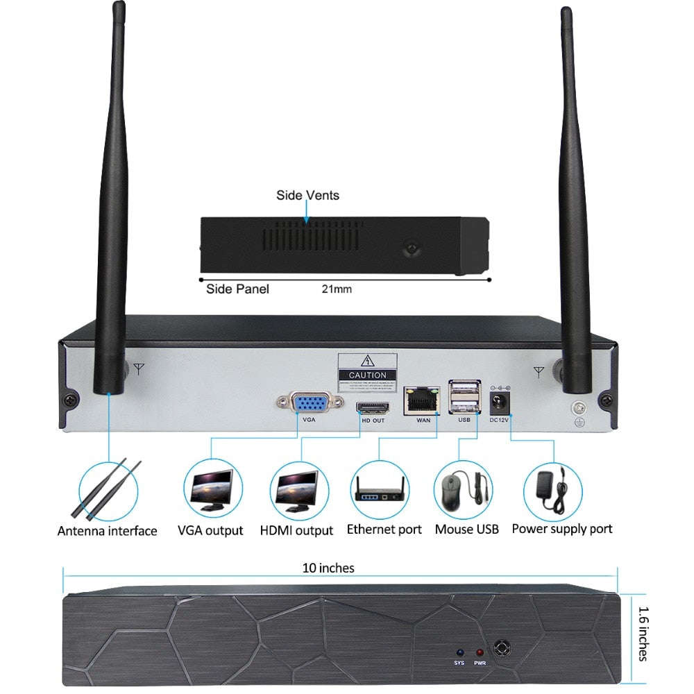 Cctv Security Camera System - Homyspire NZ