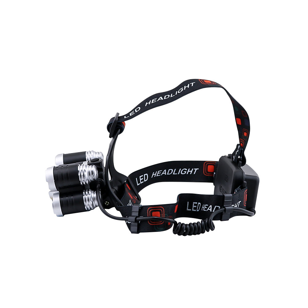 CREE XM T6 Rechargeable Headlamp LED Head Torch Lamp 8,000 Lumens