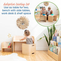 Thumbnail for Kids Table and Chairs Set - Study Desk