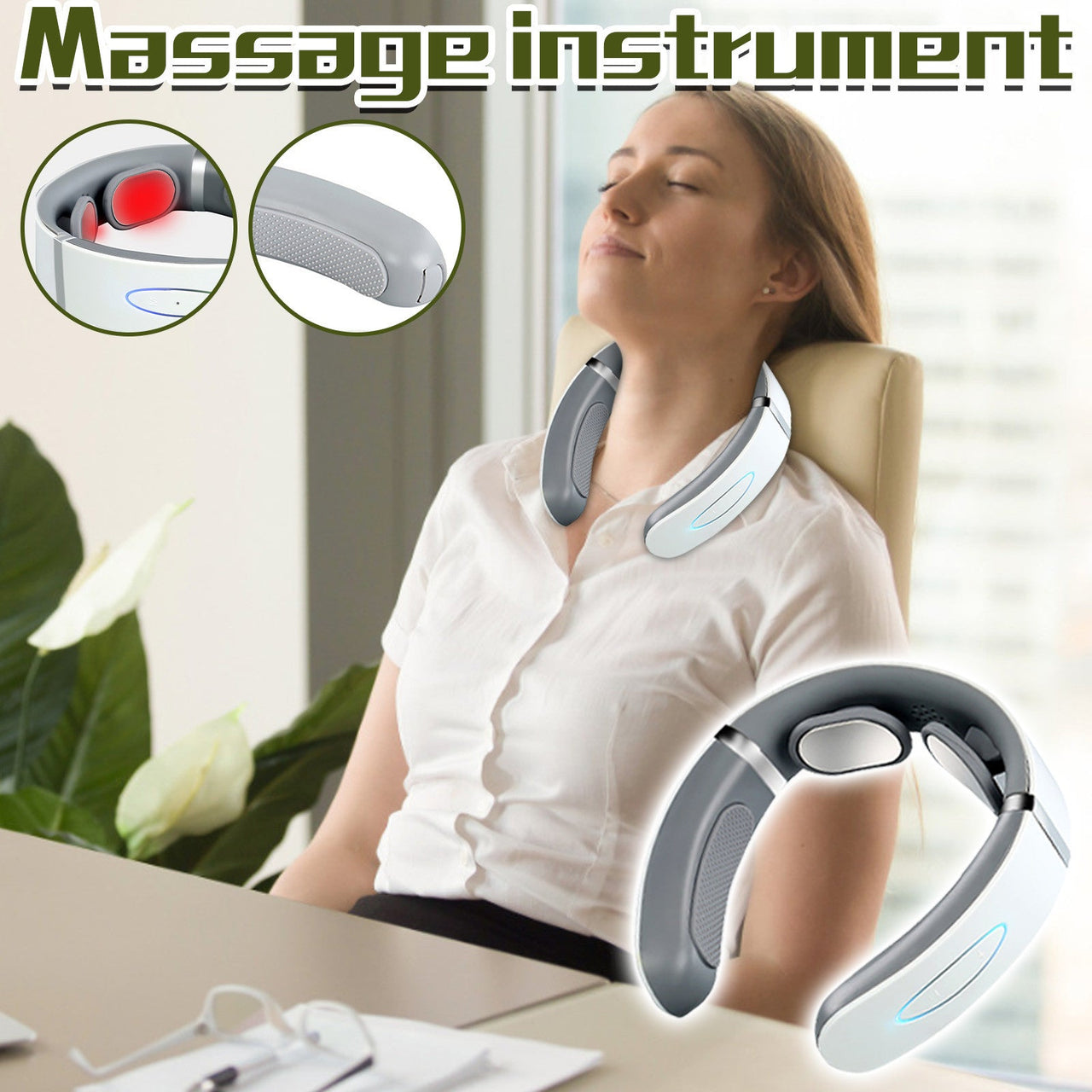 Neck Shoulder Massager Heating Massager