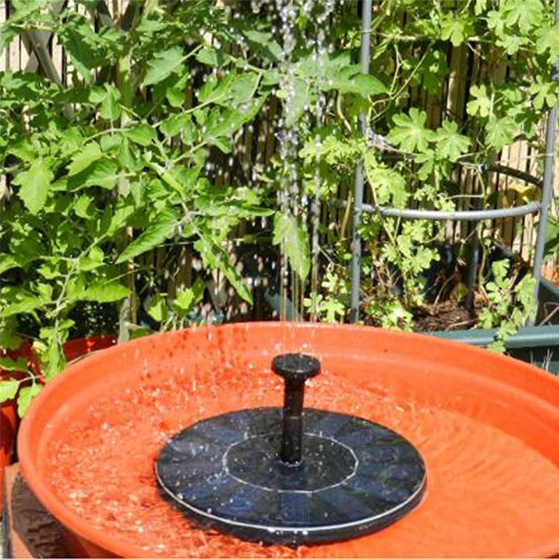 Solar Water Fountain