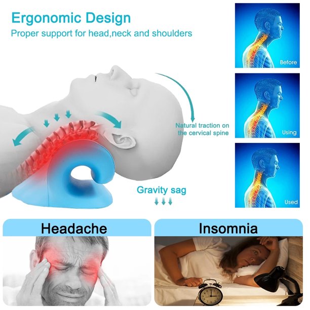 Neck Traction Pillow Stretcher