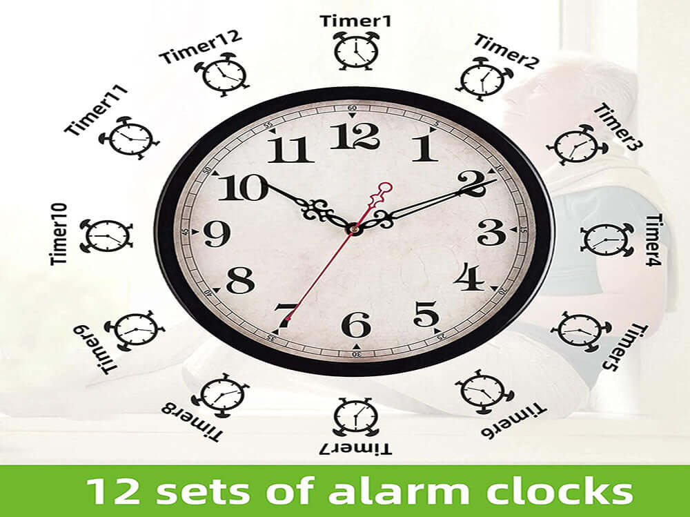 Digital Calendar Alarm Day Clock