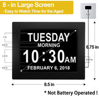 Thumbnail for Digital Calendar Alarm Day Clock