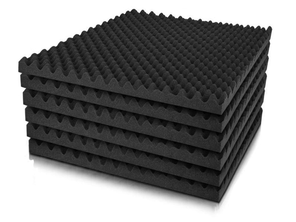 Acoustic Foam 50x50x2cm Soft sponge, dust-free, high-density - Homyspire NZ