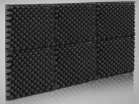 Thumbnail for Acoustic Foam 50x50x2cm Soft sponge, dust-free, high-density - Homyspire NZ