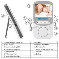 Thumbnail for Baby Monitor 2 Way Audio - Homyspire NZ