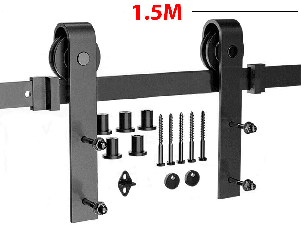 Barn Door Hardware 1.5M - Homyspire NZ