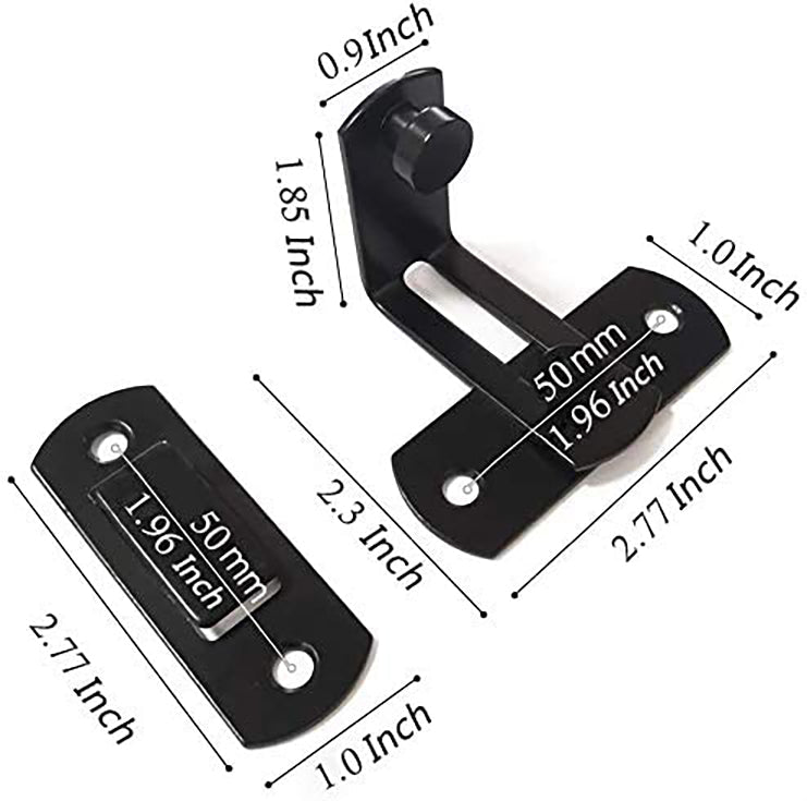 Bolt Barn Door Lock Latch - Homyspire NZ