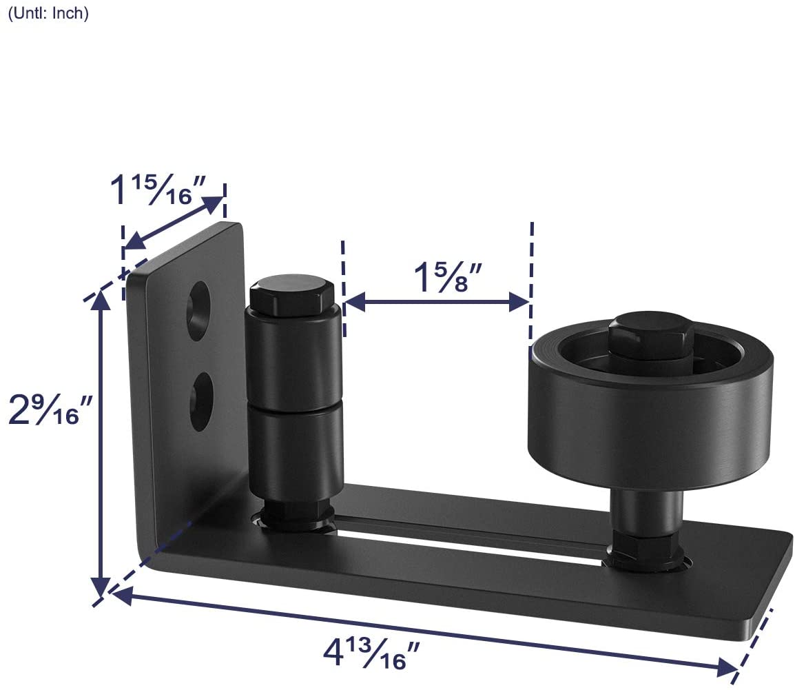 Sliding Barn Door Hardware For Bottom Adjustable Roller