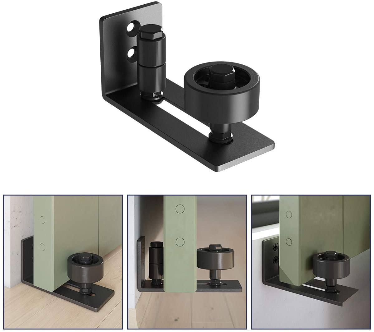 Sliding Barn Door Hardware For Bottom Adjustable Roller