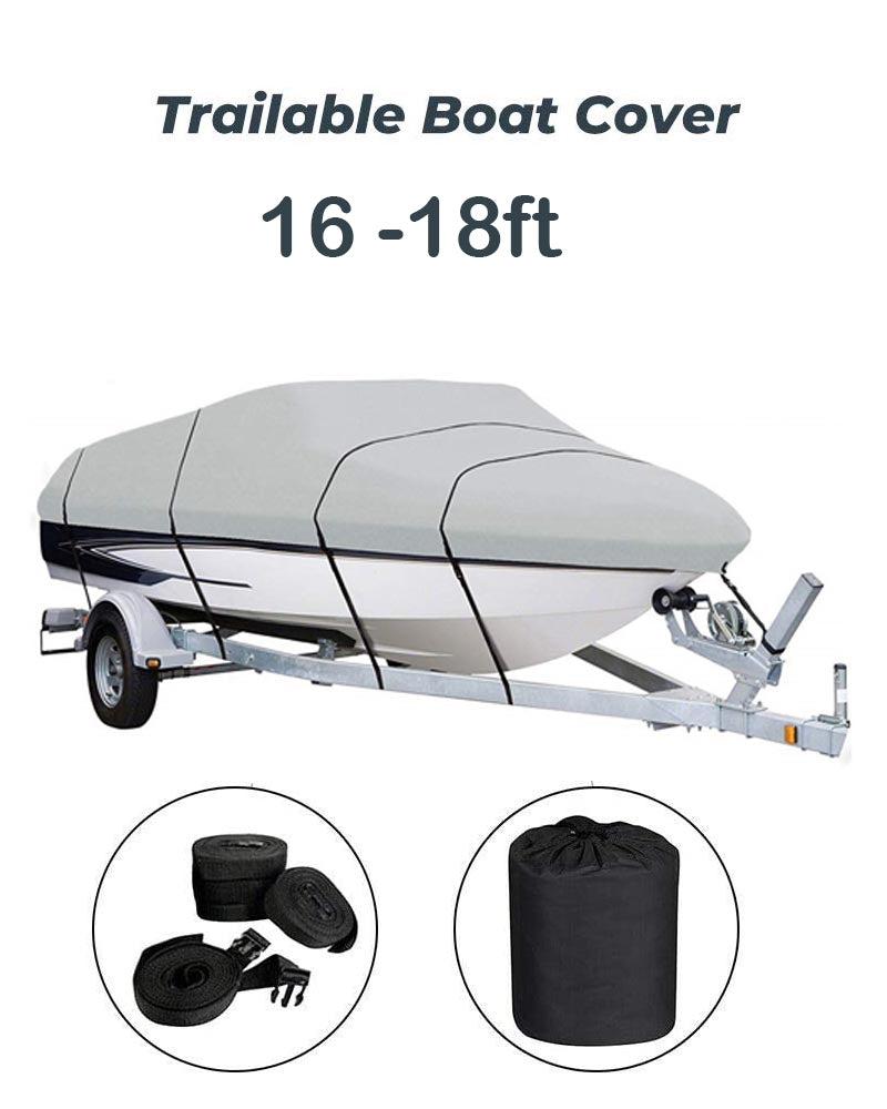 Boat Cover Trailerable Boat Cover 16ft - 18ft