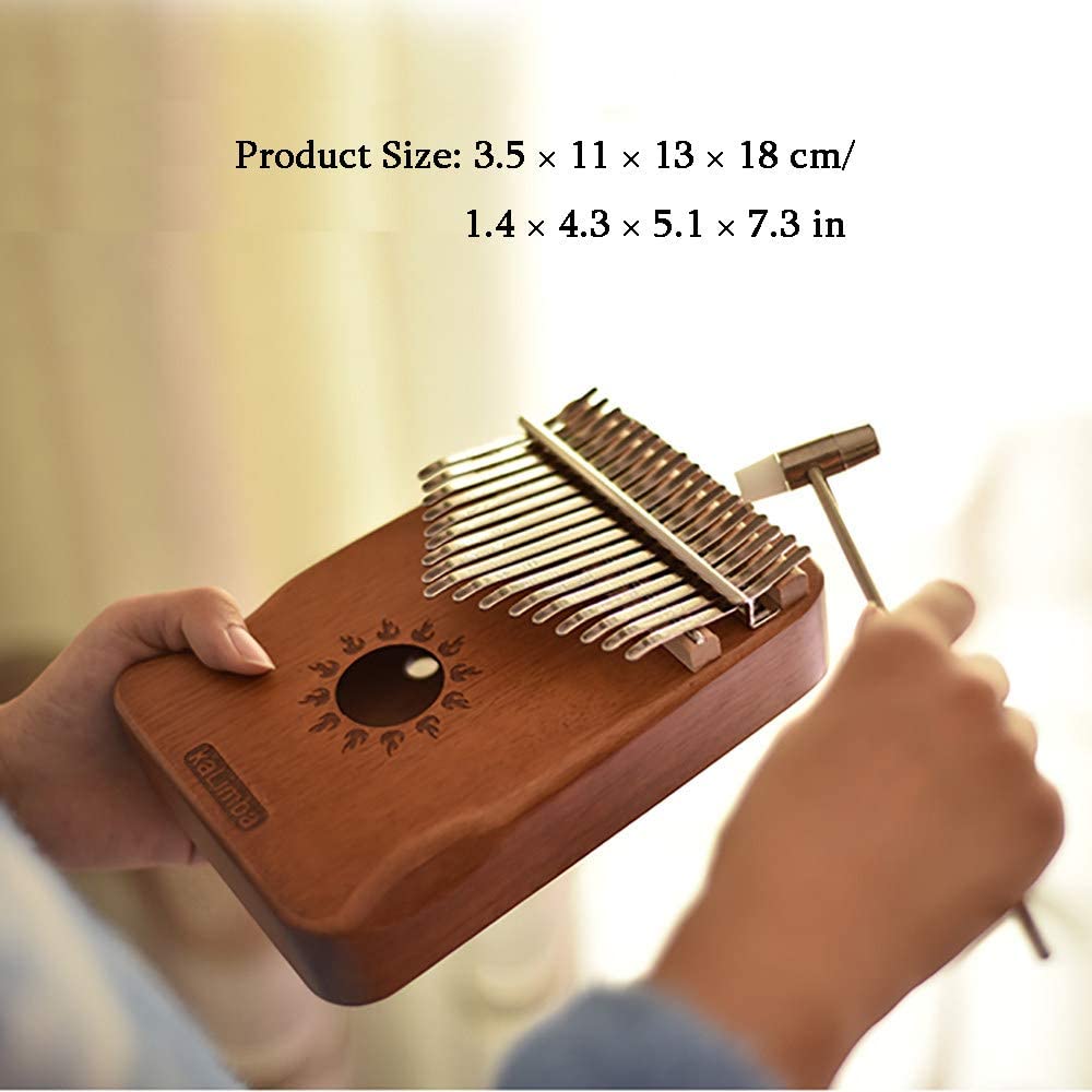 Piano Kalimba 17 Keys Gradient Color - Homyspire NZ