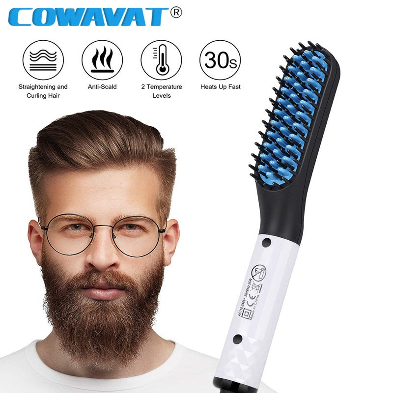 Beard Straightener Heated Comb