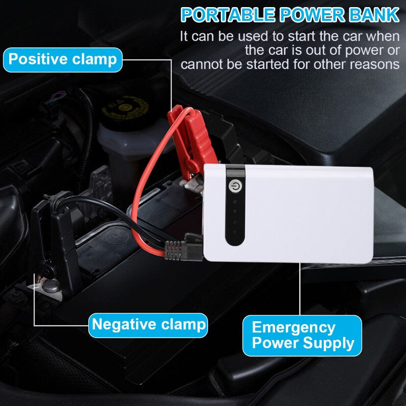 Car Jump Starter Power Bank Booster - Homyspire NZ